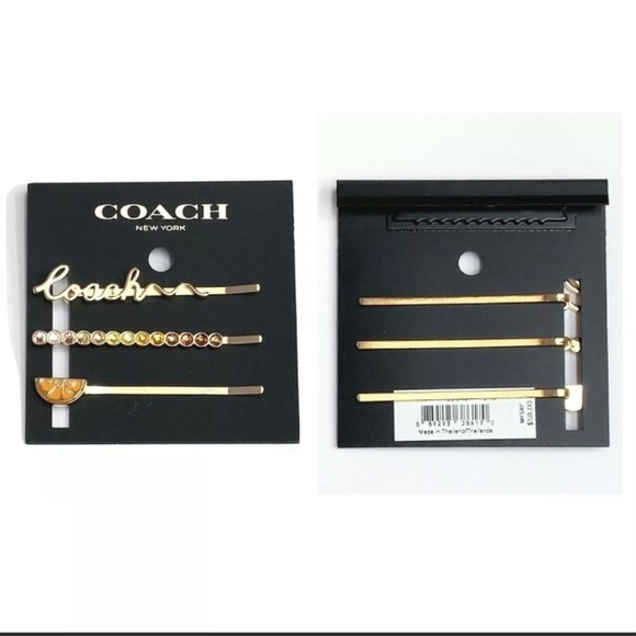 Coach Hair Clips - Picture 3 of 5